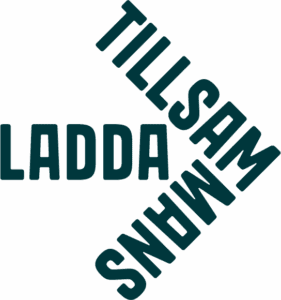 LaddaTillsammans logotyp grön