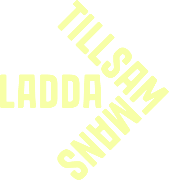LaddaTillsammans logotyp gul