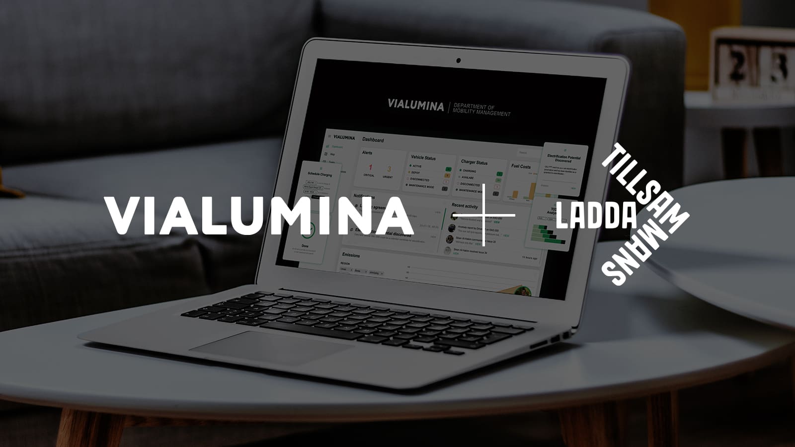 Vialumina + LaddaTillsammans | Elektrifiering av fordonsflottor inom logistik