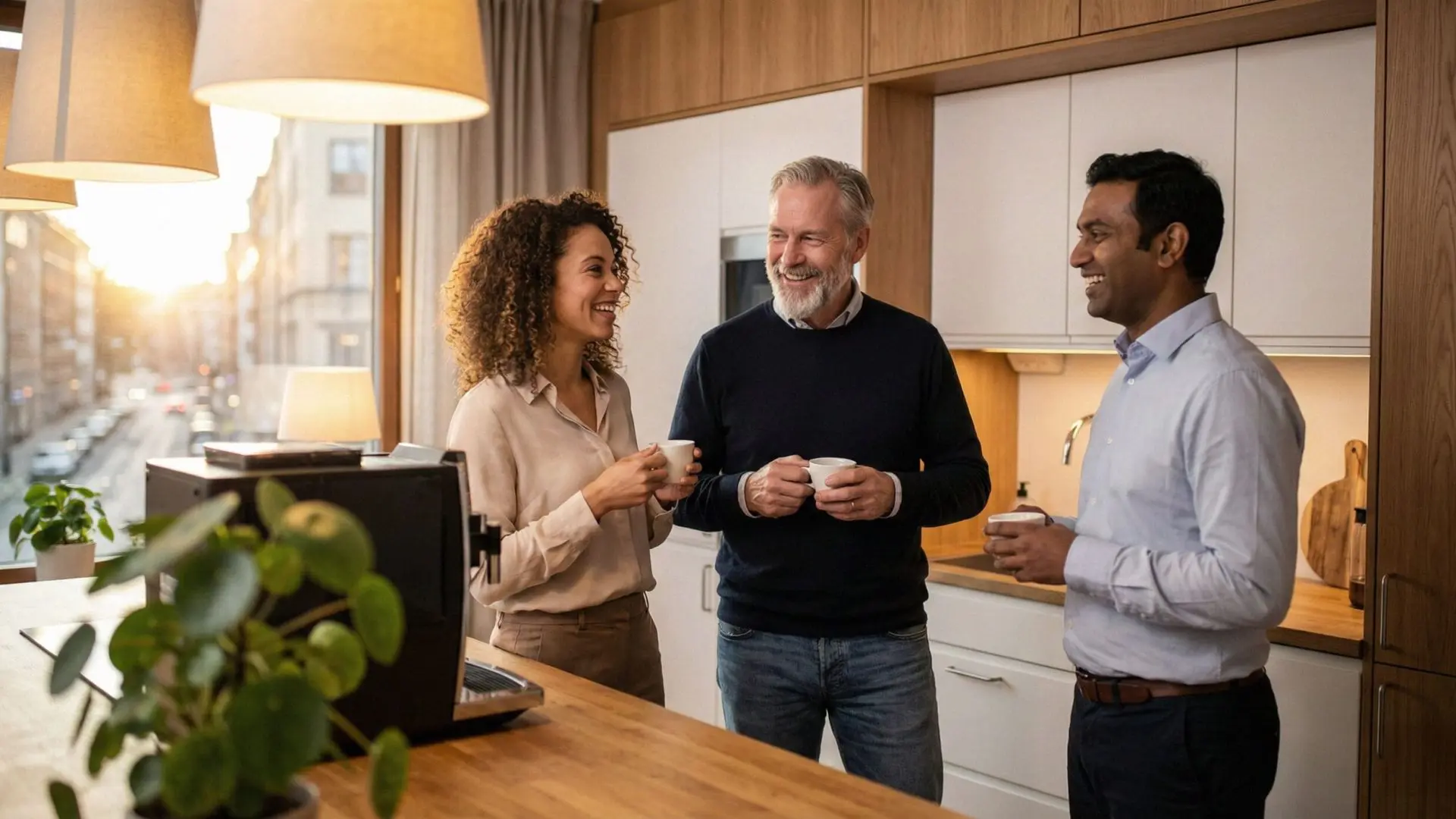 Kollegor pratar om flerbostadshus, kopplat till elbilspremie och elbilsstöd 2026 som påverkar bostadsrättsföreningar, samfälligheter och företag.